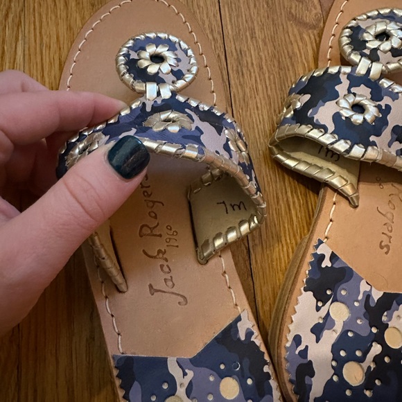 NWOT Jack Rogers Camouflage Sandals - Picture 3 of 4